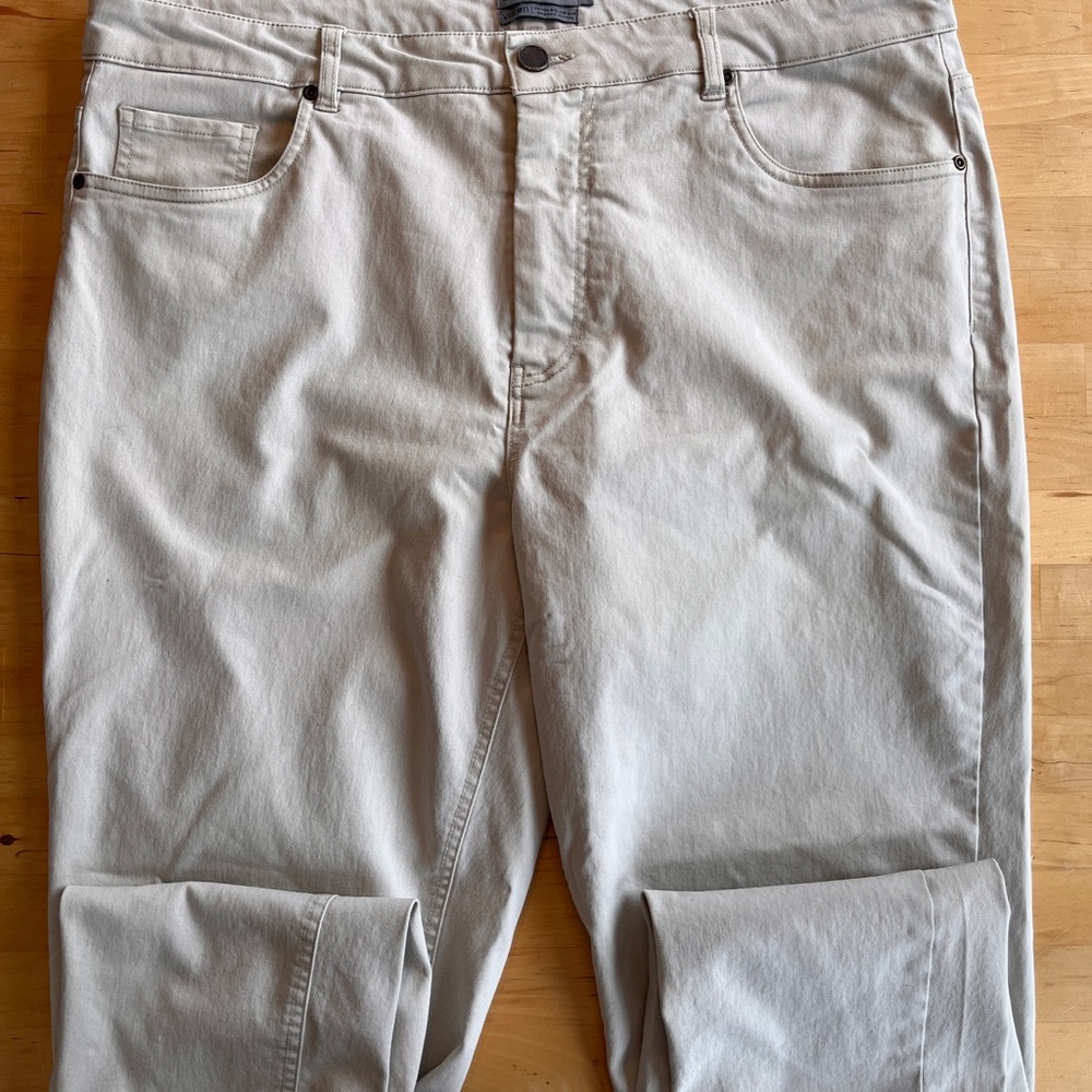 Simons Light Beige Casual Stretch Pants